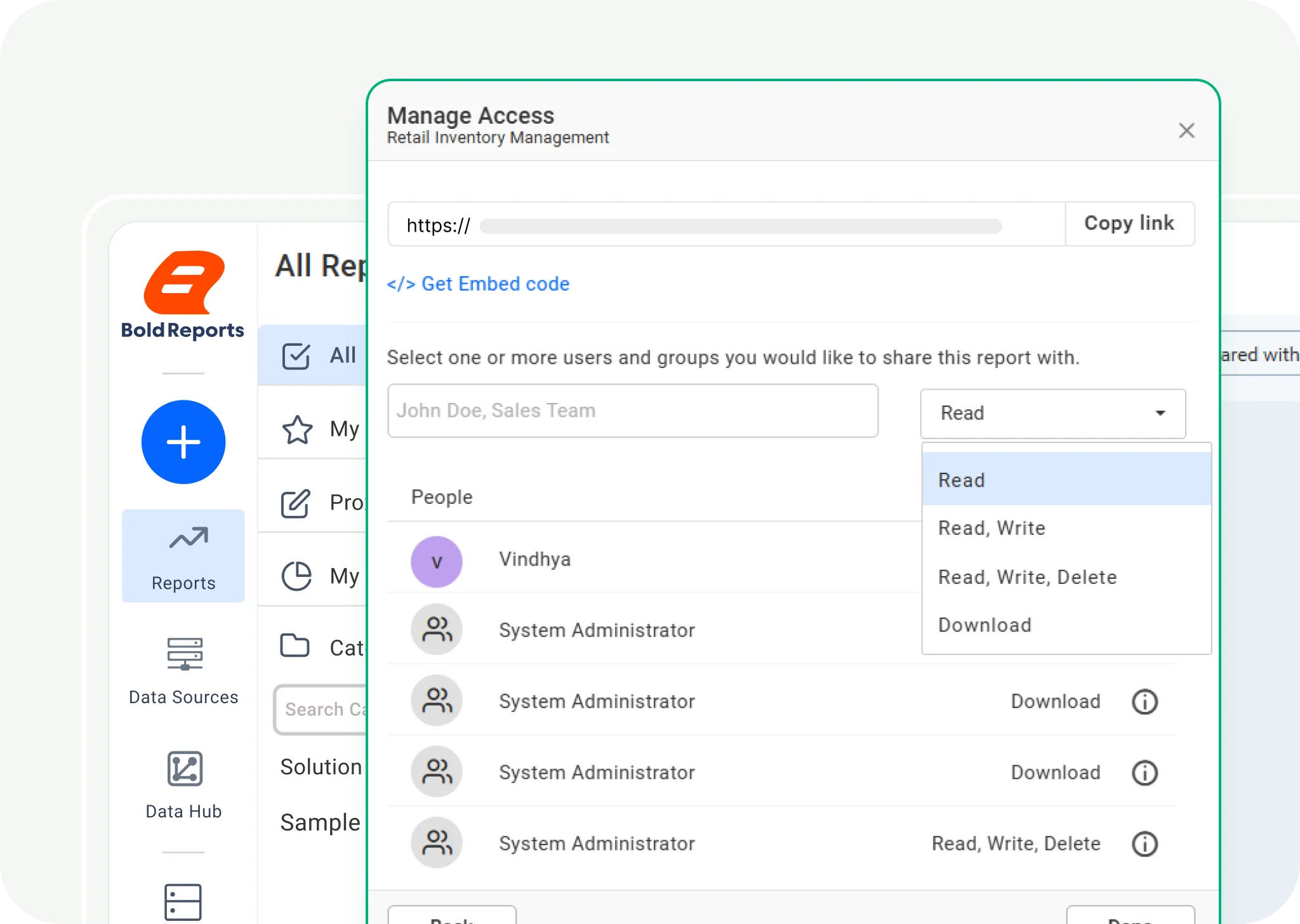 Granular Access Permissions