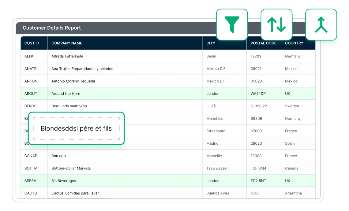 expressions builder