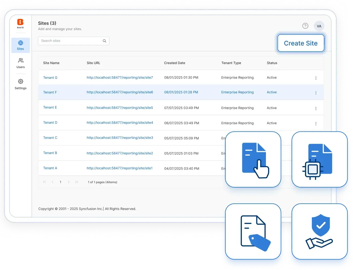 Reporting Built to Scale Securely for Every Tenant