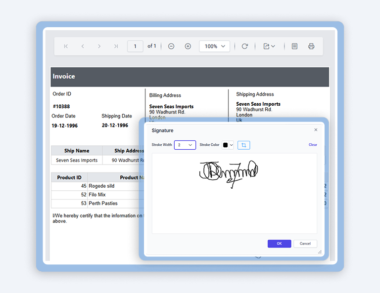 How to Add an Electronic Signature to a Report