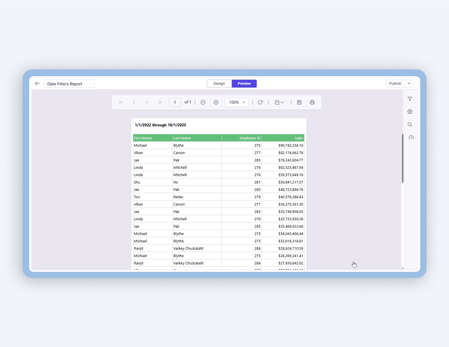 How to Add Date Based Filters to a Report