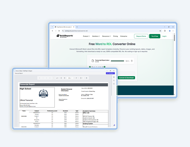 How to Convert a Word Document to an RDL File