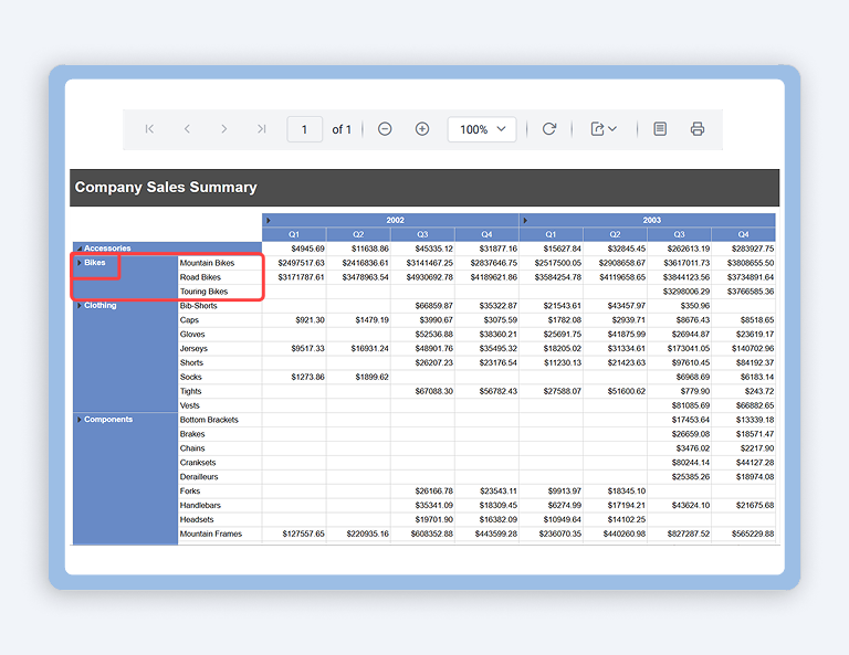 How to Create a Drilldown Report