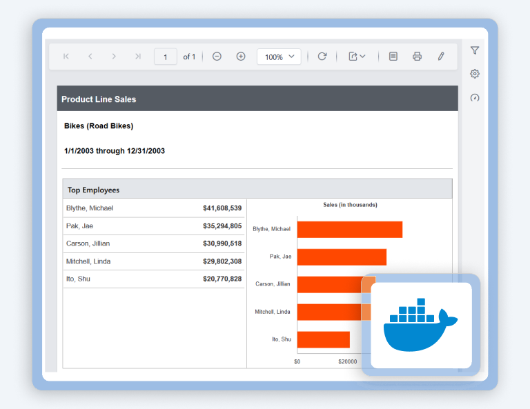 How to Deploy the Report Server Using Docker