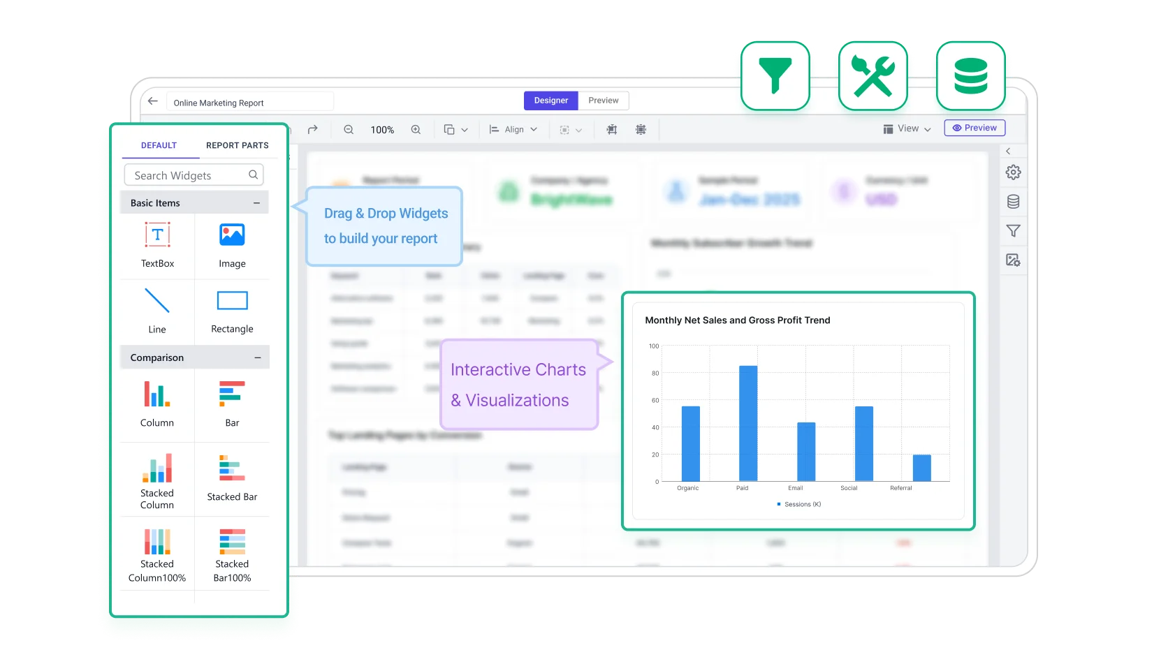 Online Marketing Report